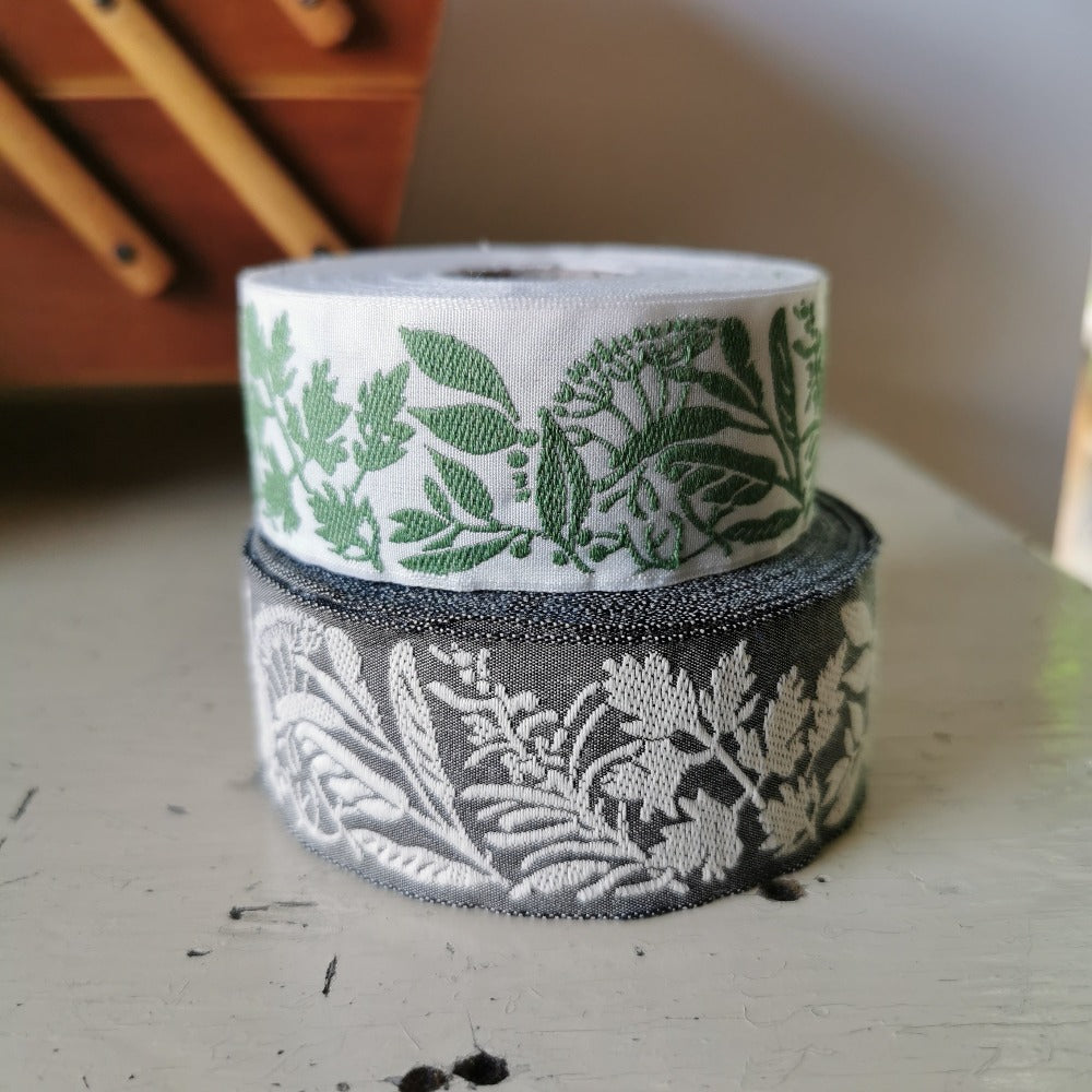 Kafka Herbs Ribbon 30mm wide - per 50cm length – Beyond Measure