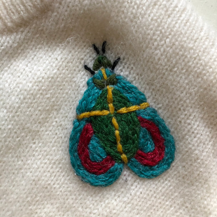 Wren Bird Arts Wash Away Mending Transfers - Moths