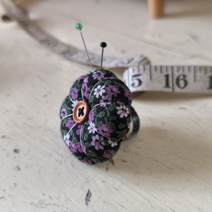 Mini Pincushion Ring by Wychbury Designs