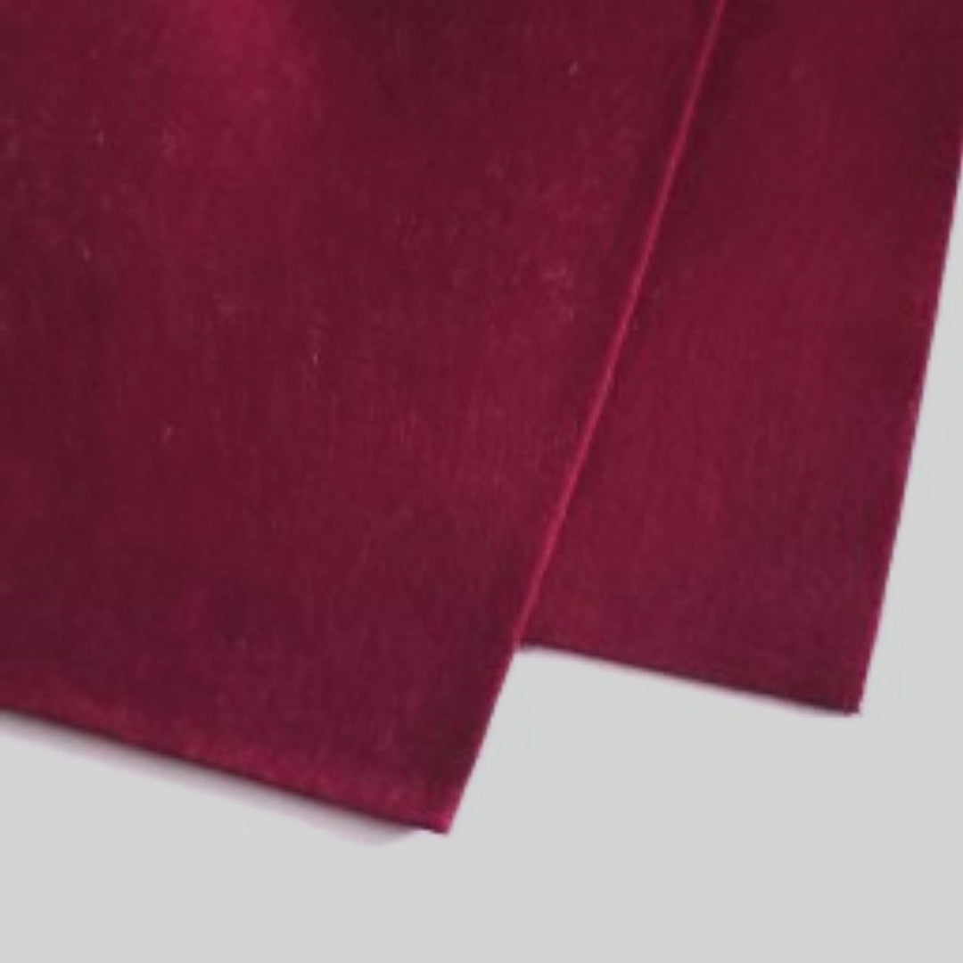 100% Wool Felt Single Sheet - coloured