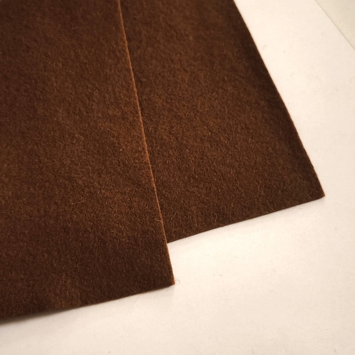 100% Wool Felt Single Sheet - coloured