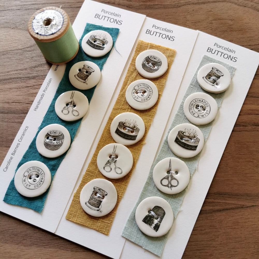 Ceramic Button Sets - vintage haberdashery – Beyond Measure