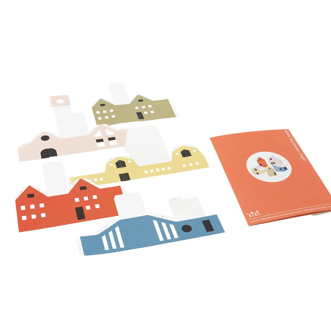 Jurianne Matter 'Nook' Set of 5 Paper Houses