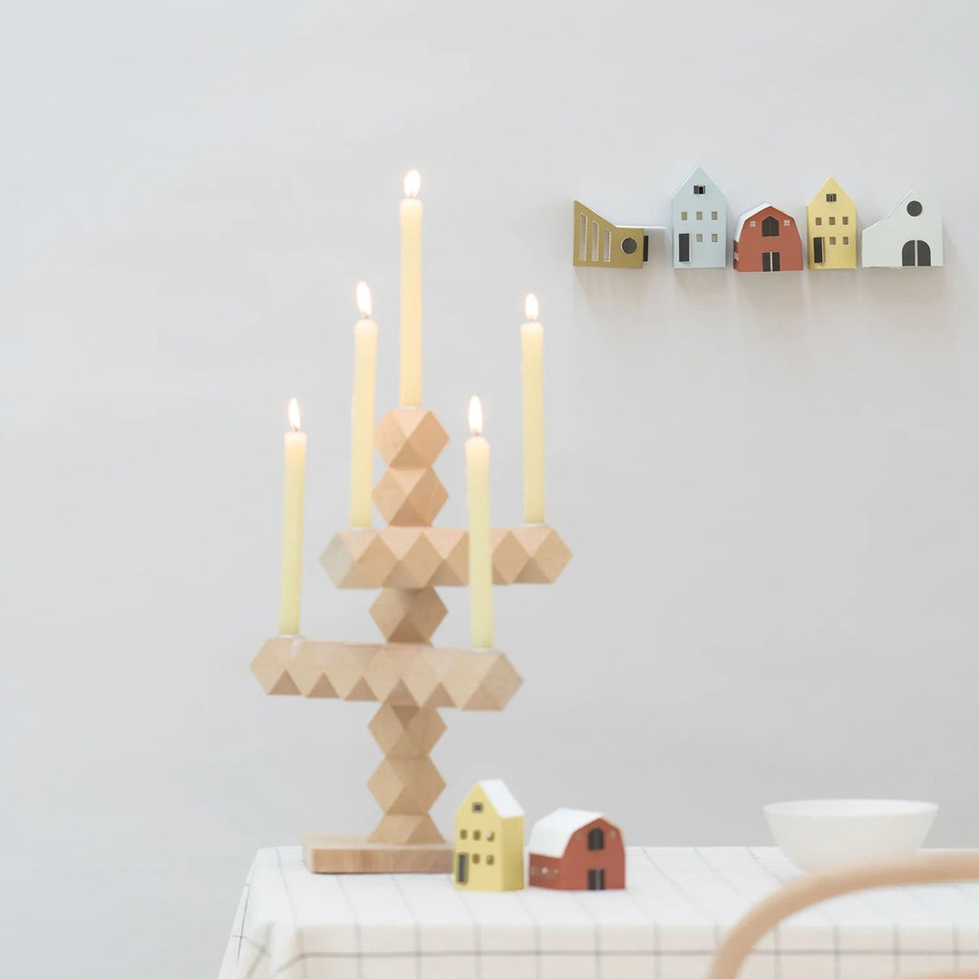 Jurianne Matter 'Nook' Set of 5 Paper Houses