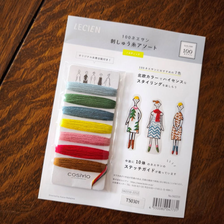 Lecien Ladies 100 Ne-San Thread Card