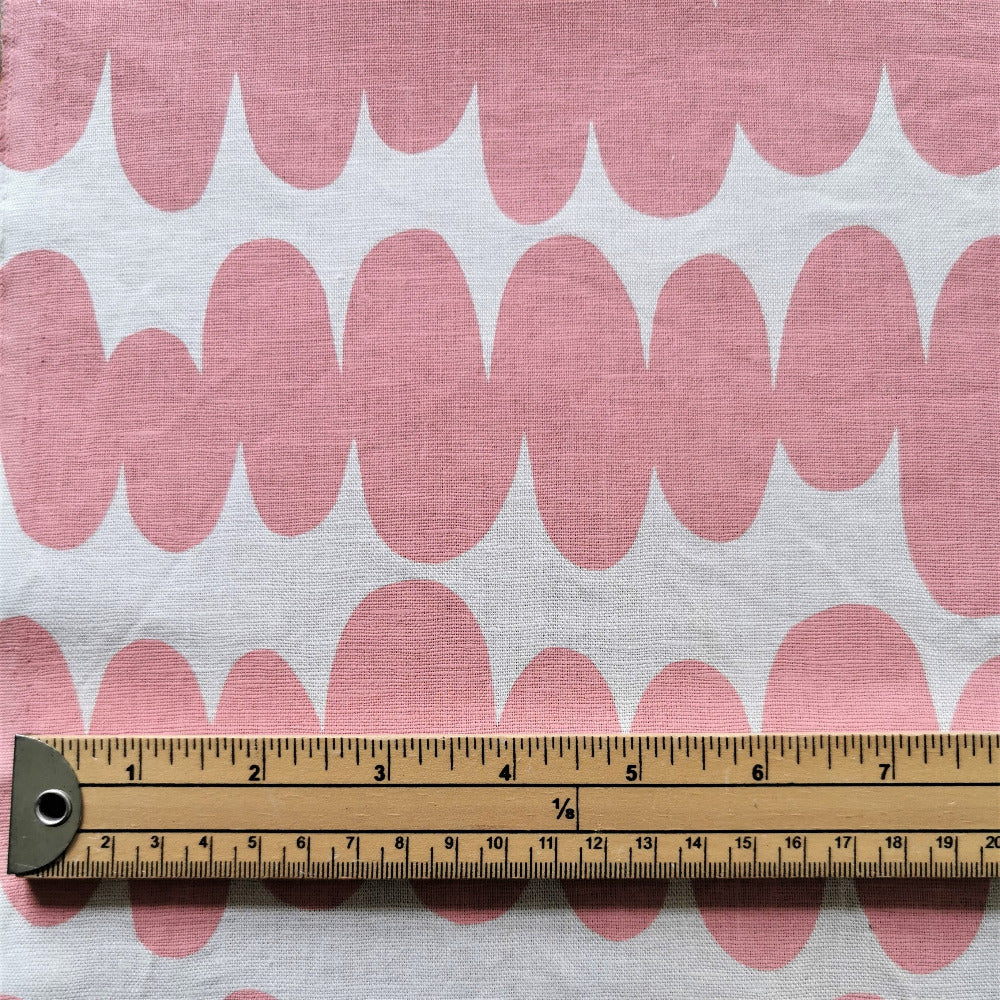 Amy Mellis screen printed fabric panel