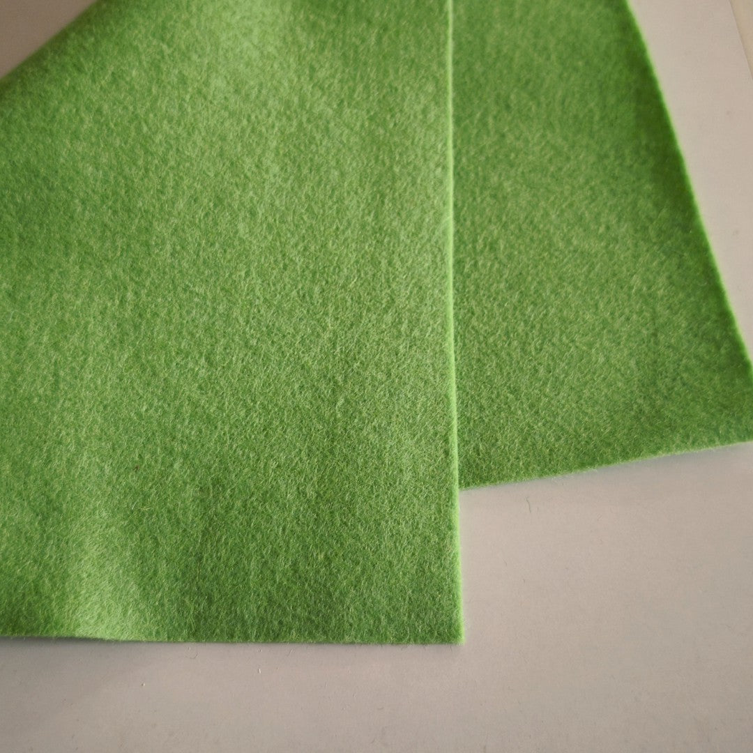 100% Wool Felt Single Sheet - coloured