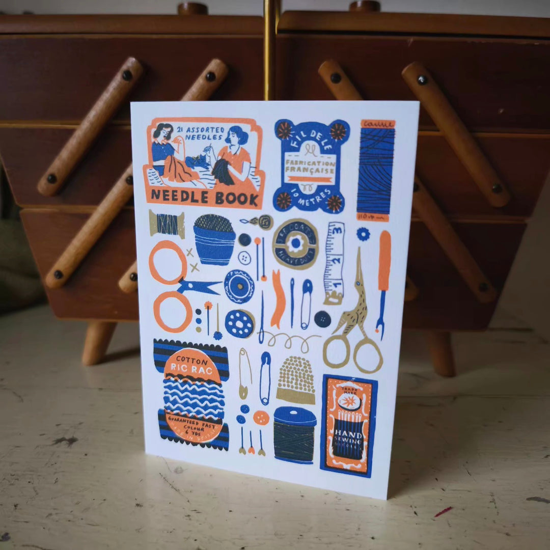 The Printed Peanut Greetings Card