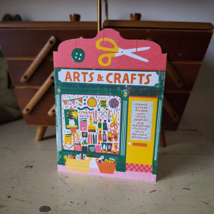 The Printed Peanut Greetings Card