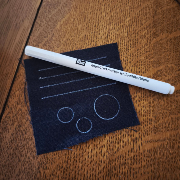 Prym White Felt Tip Fabric Marker