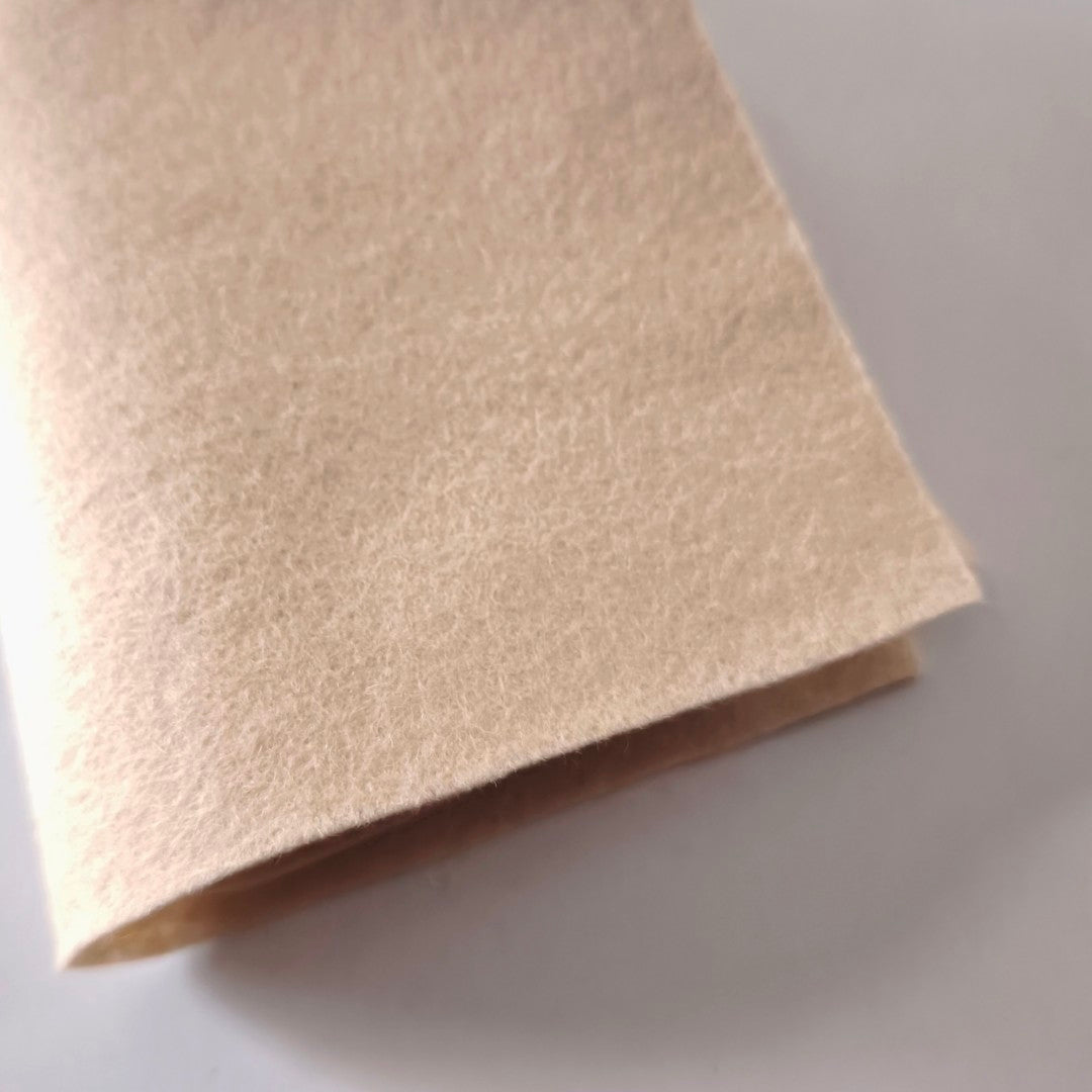 100% Wool Felt Single Sheet - coloured