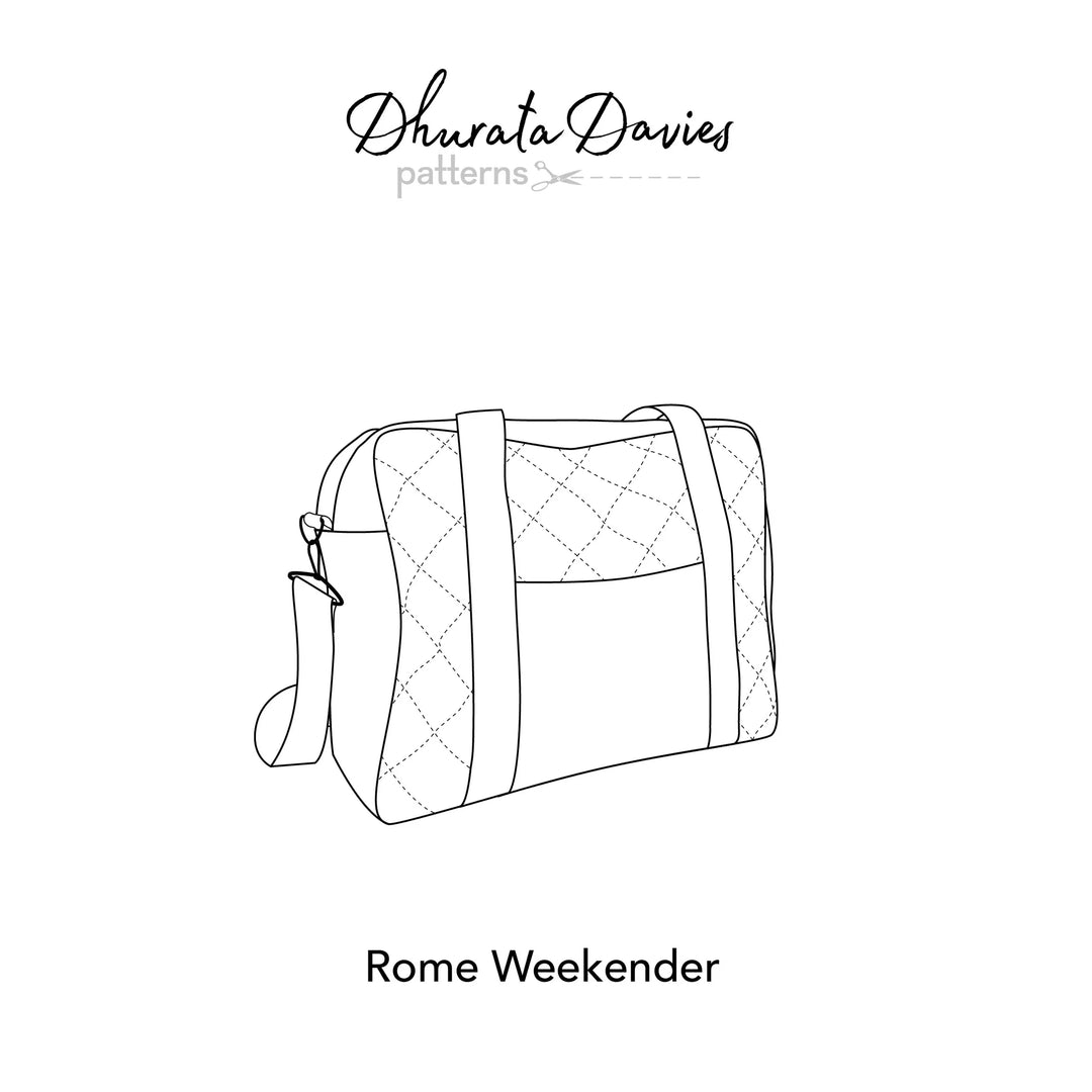 Dhurata Davies - Rome Weekender Bag Pattern