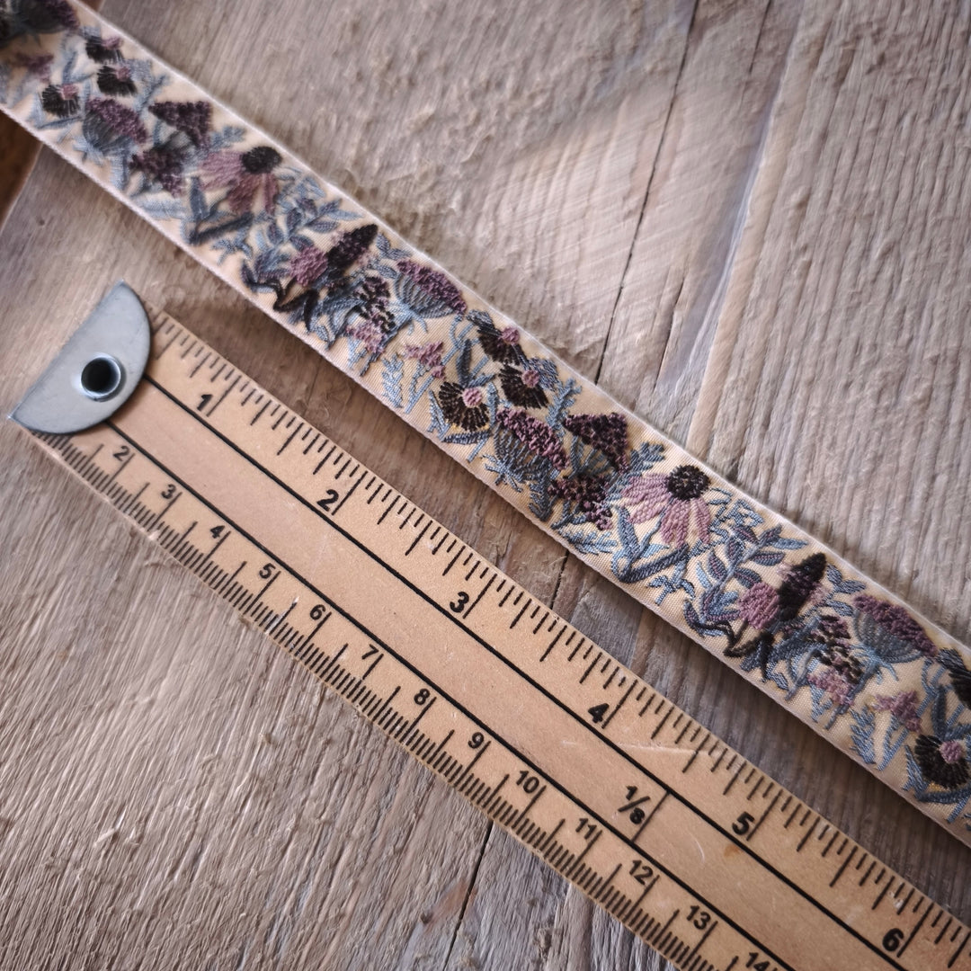 Kafka Seedhead Ribbon 30mm wide - per 50cm length