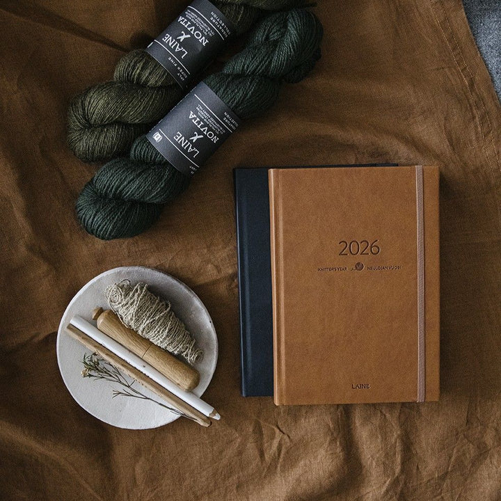 Knitter's Year 2026 Weekly Planner from Laine