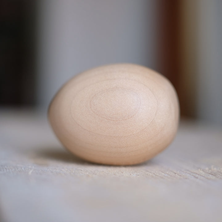Plain Wooden Darning Egg by Do-Well Design