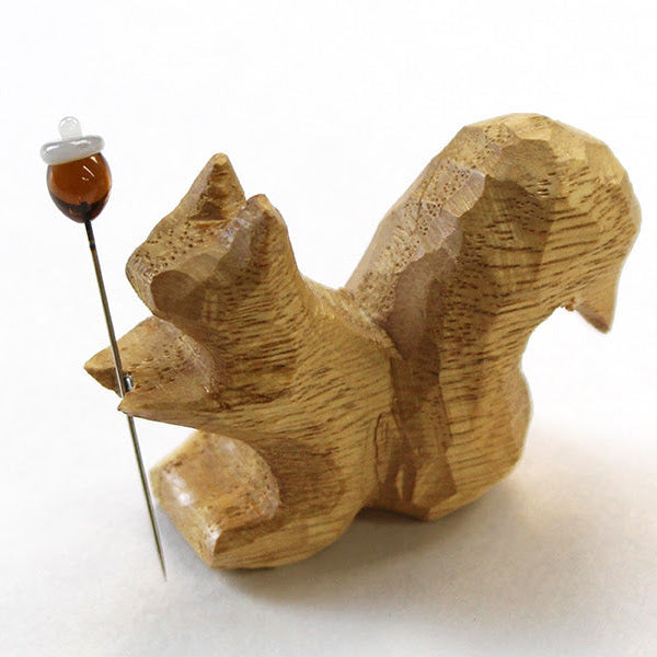 Cohana Wooden Apple Box and Squirrel Set with Mini Snips