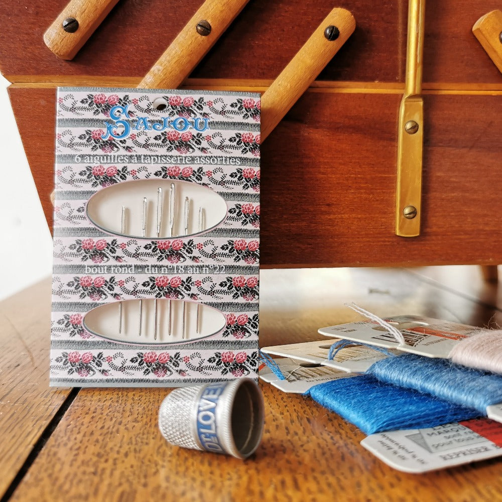 Sajou Needles - Tapestry Selection - blunt tip - ribbon pack