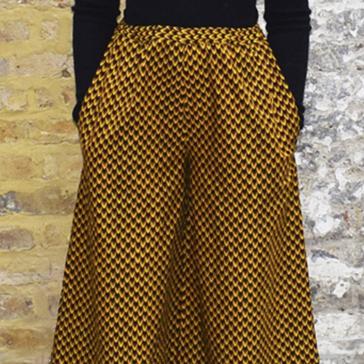 Dovetailed London Sewing Patterns - Claudette Wide Leg Trousers With Pockets