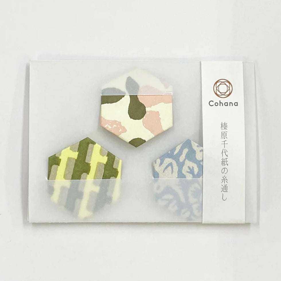Cohana Haibara Chiyogami Needle Threaders - pack of 3