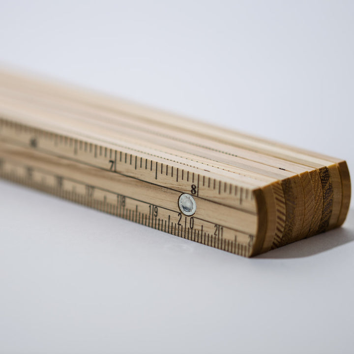Wooden Folding Ruler, 2 Metre