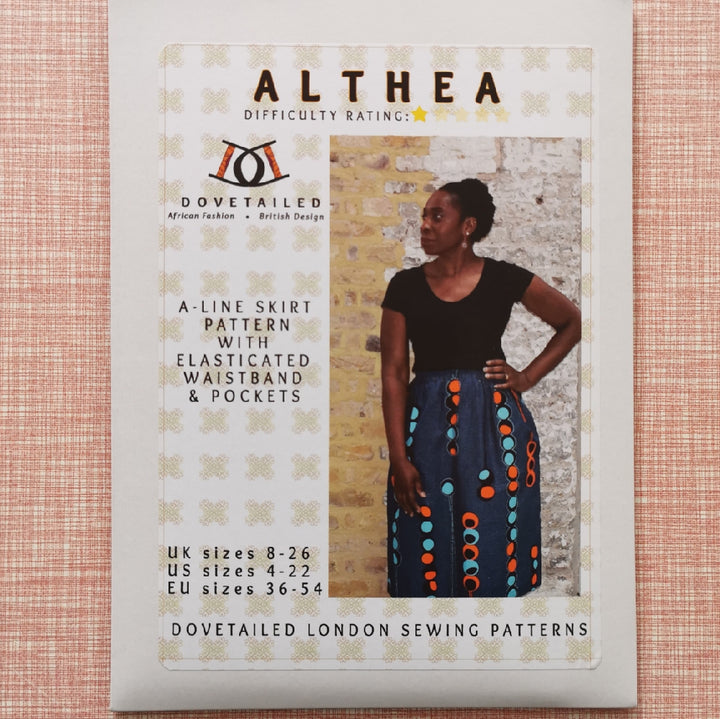 Dovetailed London Sewing Patterns - Althea A-Line Skirt