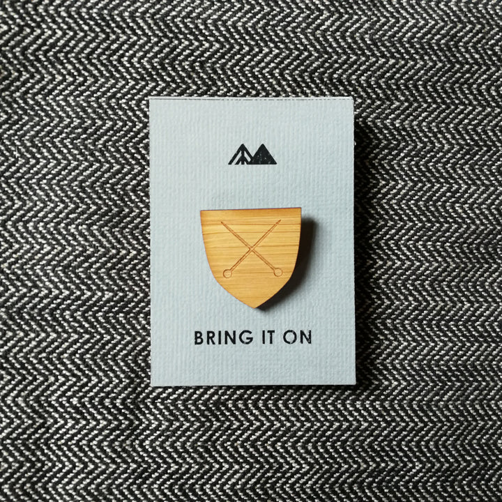 Arrow Mountain Maker Badge - Shield