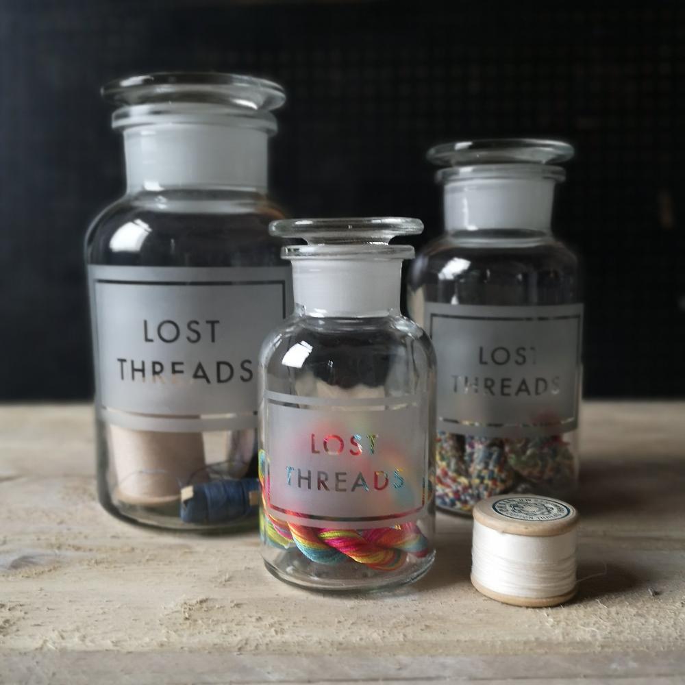 Vinegar & Brown Paper - Lost Threads Jar