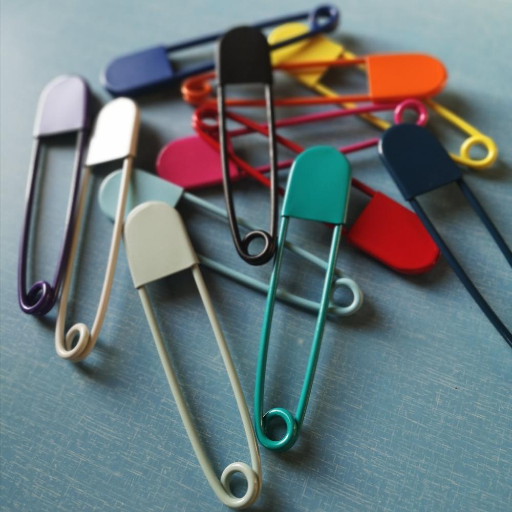 Giant Coloured Safety Pin