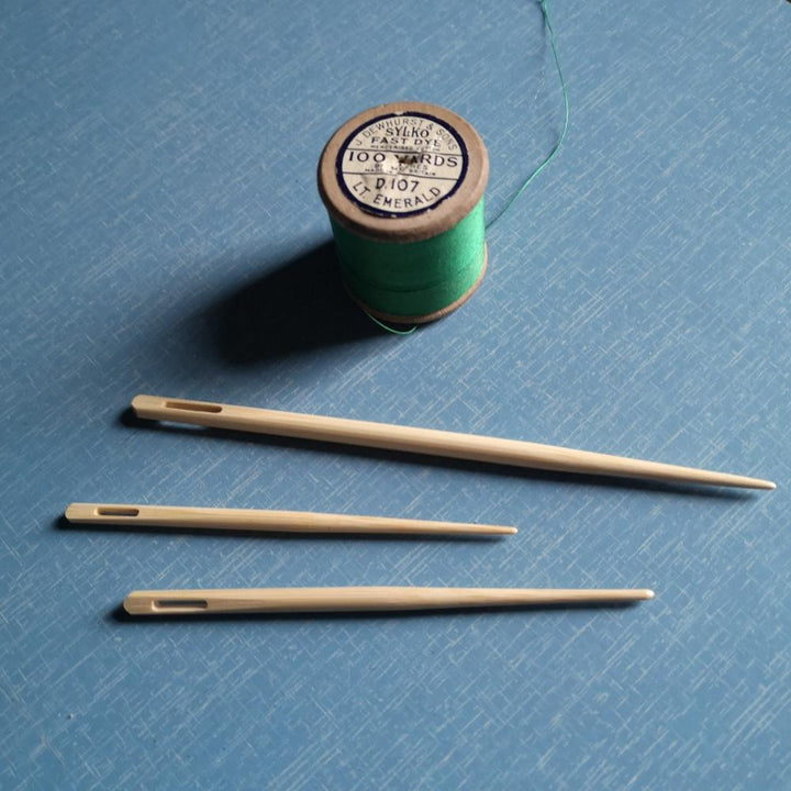 Seeknit Bamboo Sewing Needles - set of 3