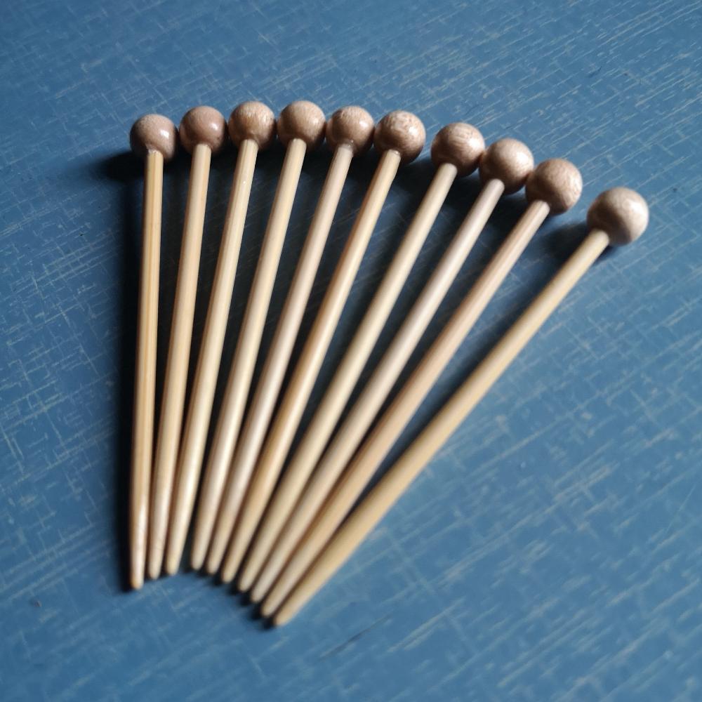 Seeknit Bamboo Knitting Pins - pack of 10