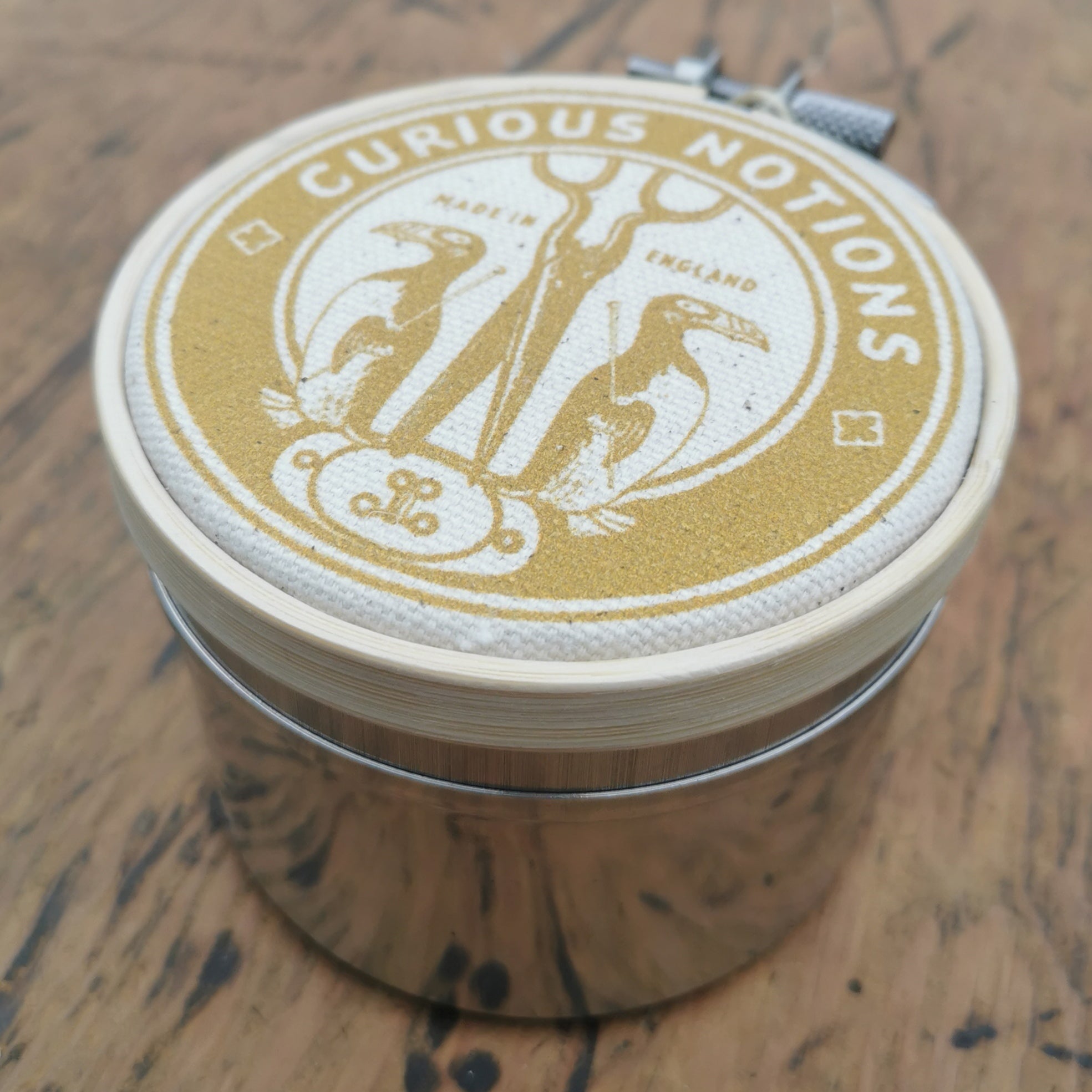 The Industrious Maker Curious Notions magnetic storage tin