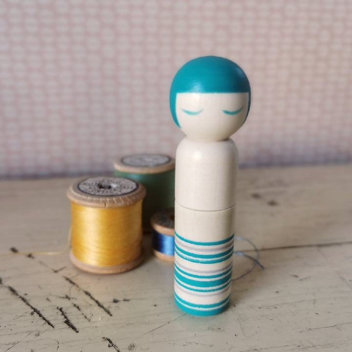Cohana Kokeshi Doll Pincushion