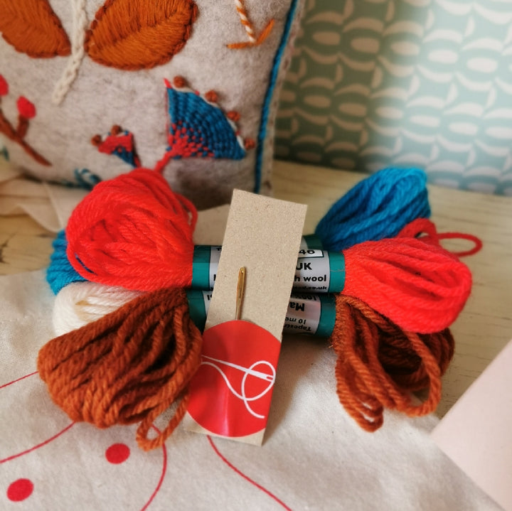 Stitch School Woollen Doll Kit