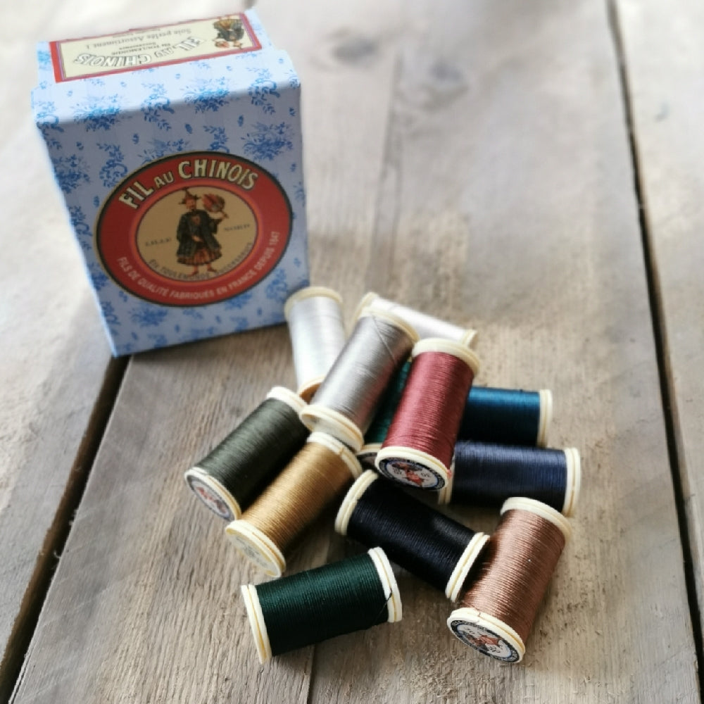 Sajou Perlé Silk Thread  - assortment in a box