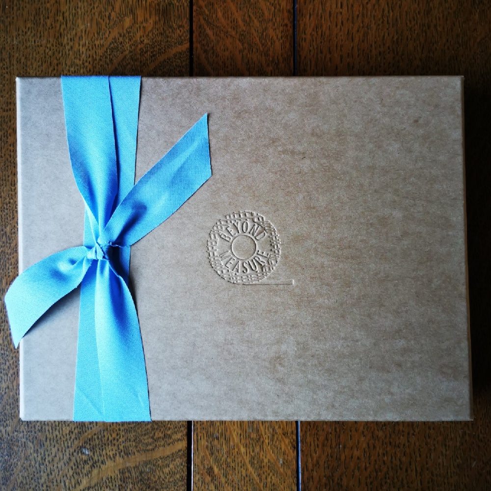 Treat Box - For Paper Lovers (pale blue ribbon)