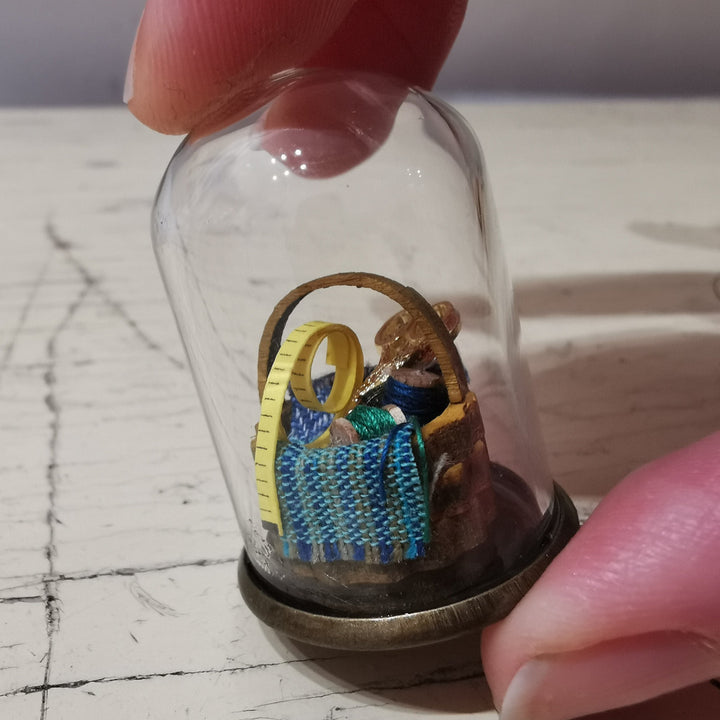 Mini Sewing Domes by My Papercut Forest