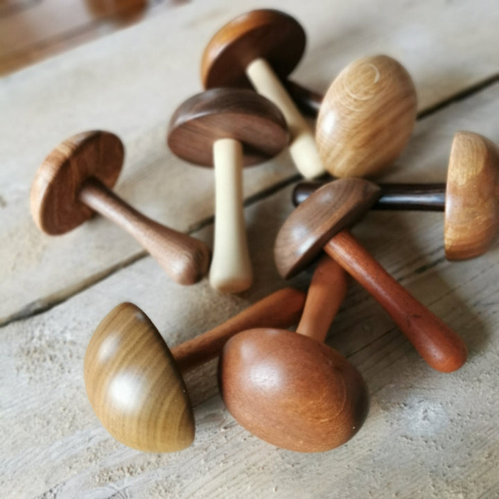 Plain Wooden Darning Mushroom by Do-Well Design