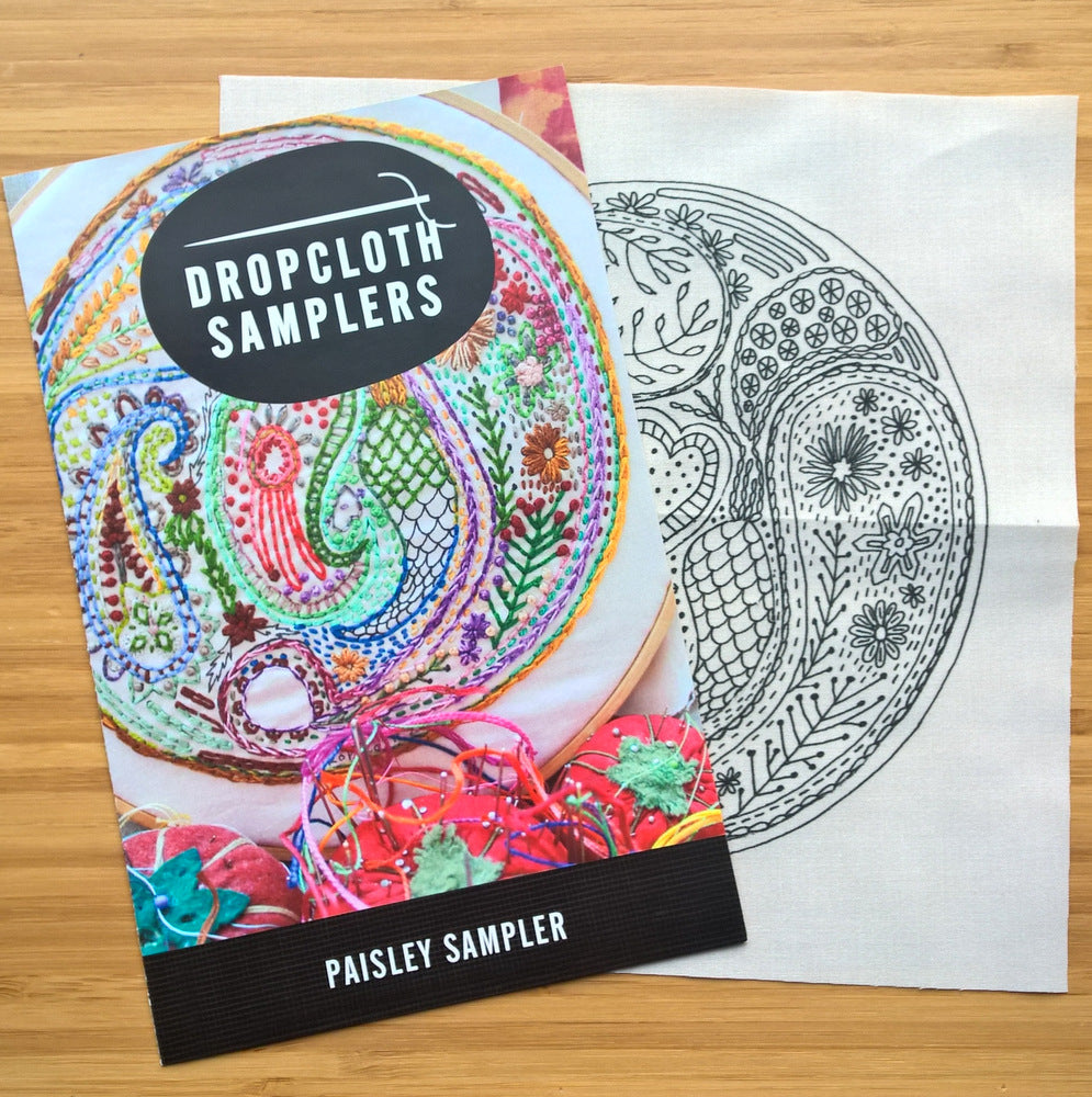 Dropcloth Sampler - Paisley