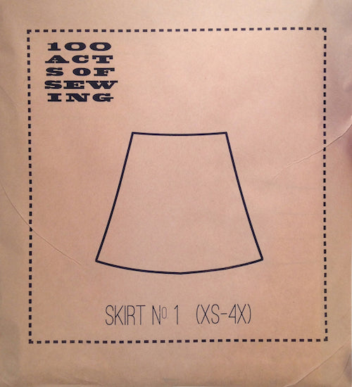 100 Acts of Sewing Patterns - Skirt No 1