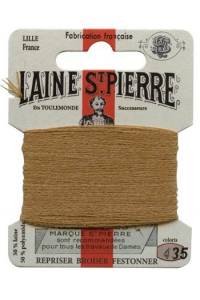 Sajou Laine St Pierre Darning Wool - 10 m Card
