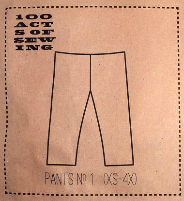 100 Acts of Sewing Patterns - Pants No. 1