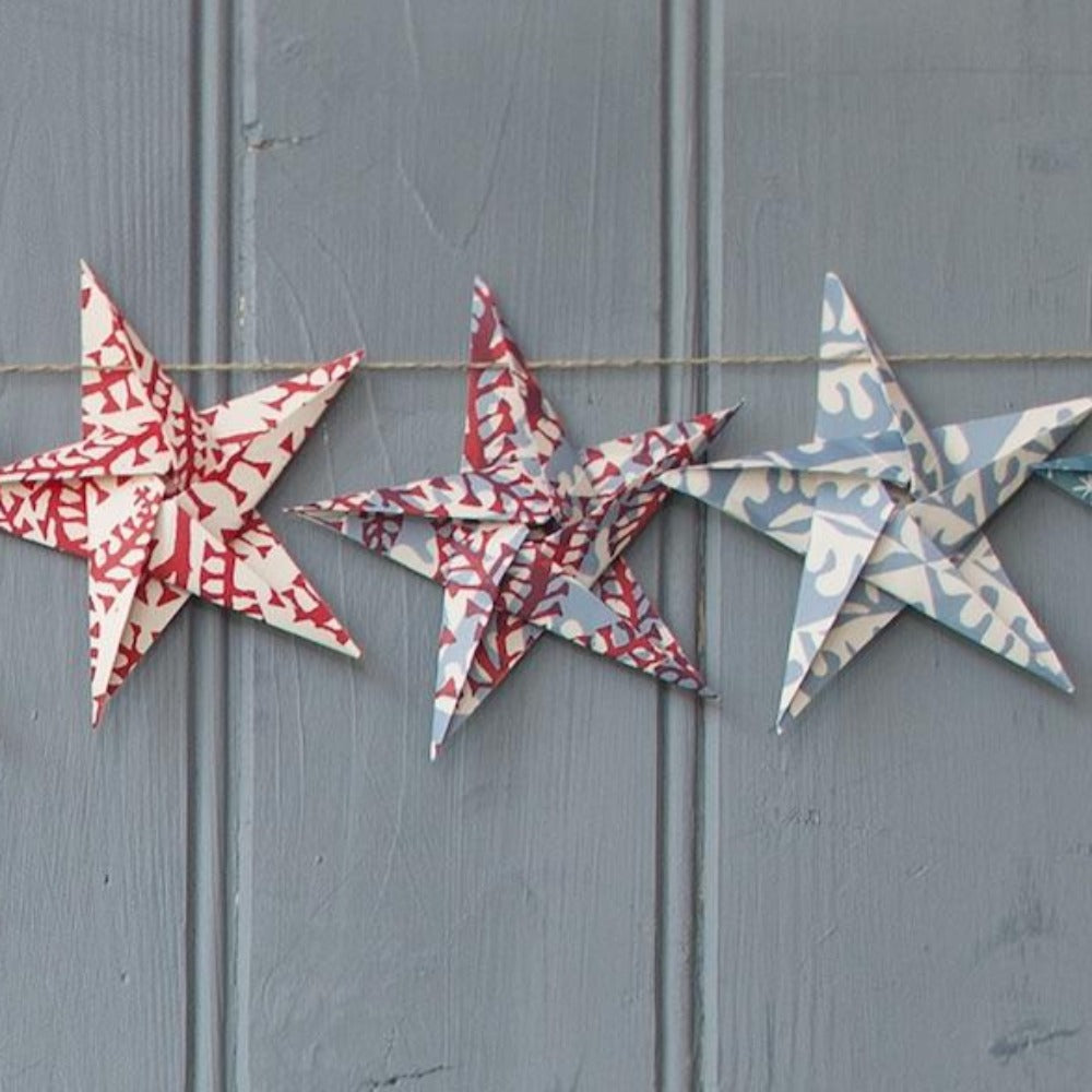 Cambridge Imprint Origami Star Garland Kit Beyond Measure